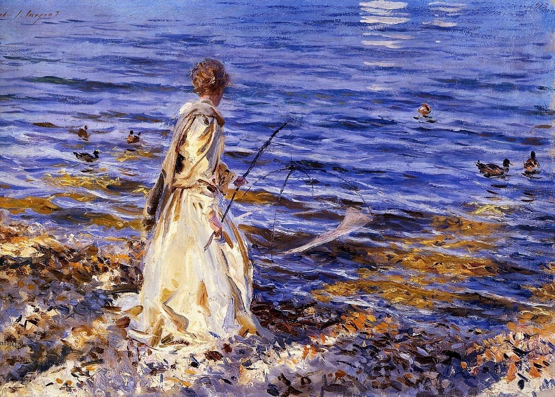 John Singer Sargent Girl Fishing